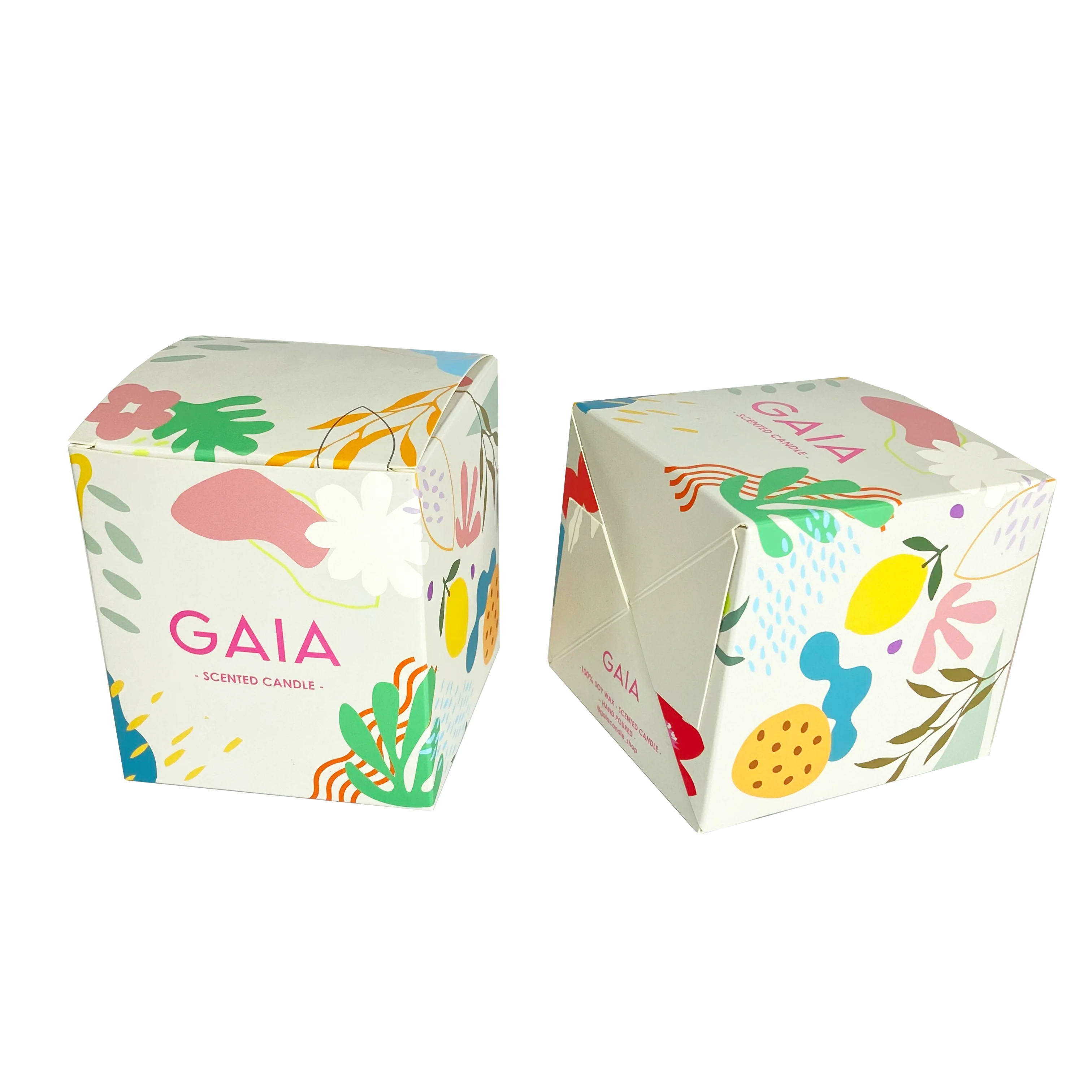 Luxury Rigid Box Candle with Lid with logo for Paper Tube Box and Insert manufacture
