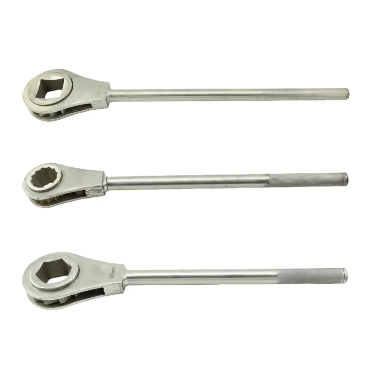 304 stainless steel rust resistance anti - magnetism corrosion resistance high - temperature resistance ratchet wrench manufacture