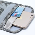 Card Phone RFID Blocking Camouflage Color Card Bag Protection Business Card And Mobile Phone