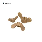 Nuts High Quality DIN315 Brass Round Nose Type Butterfly Wing Nuts