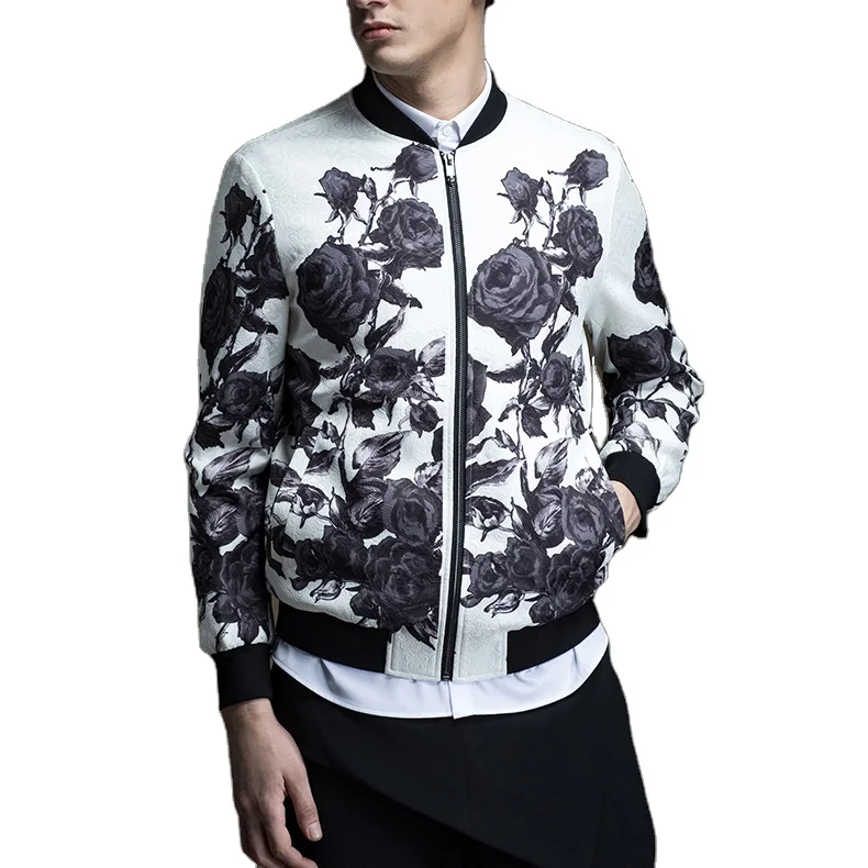 Grandwish floral bomber jacket Clearance