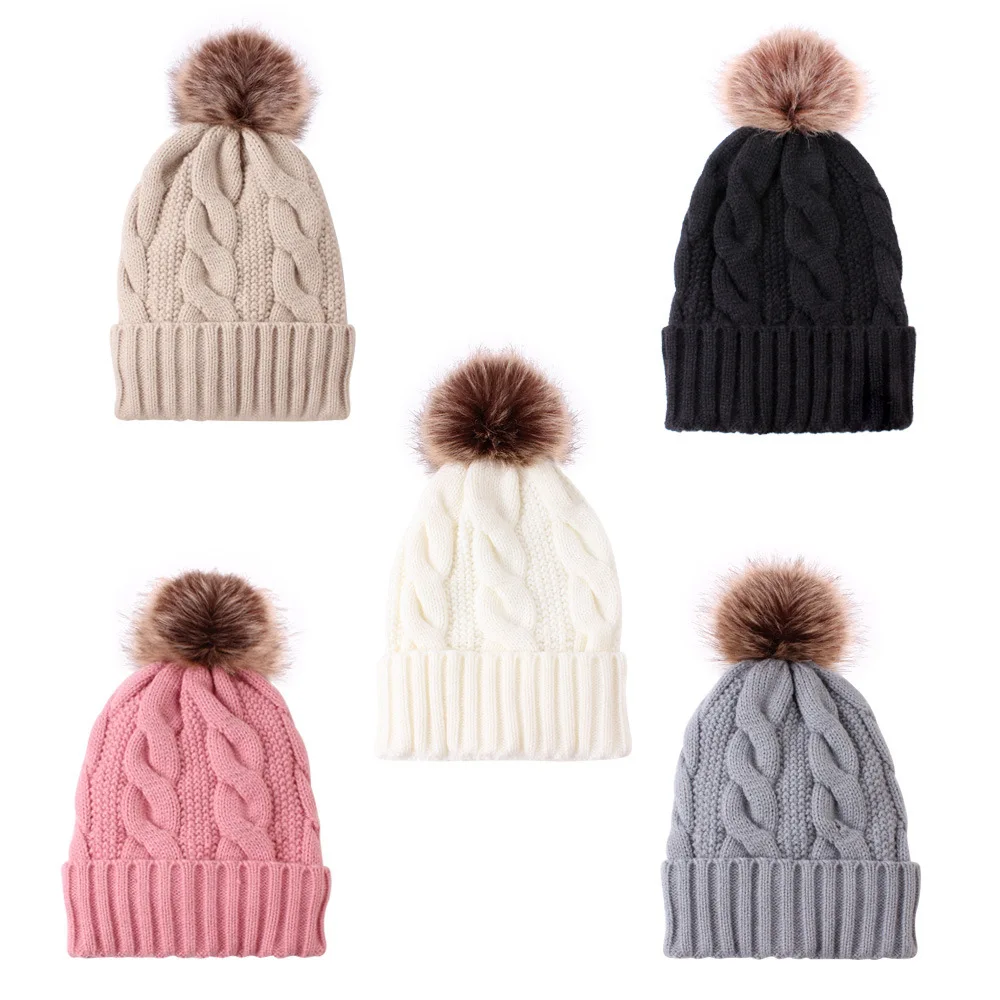 women's fleece lined beanie hats