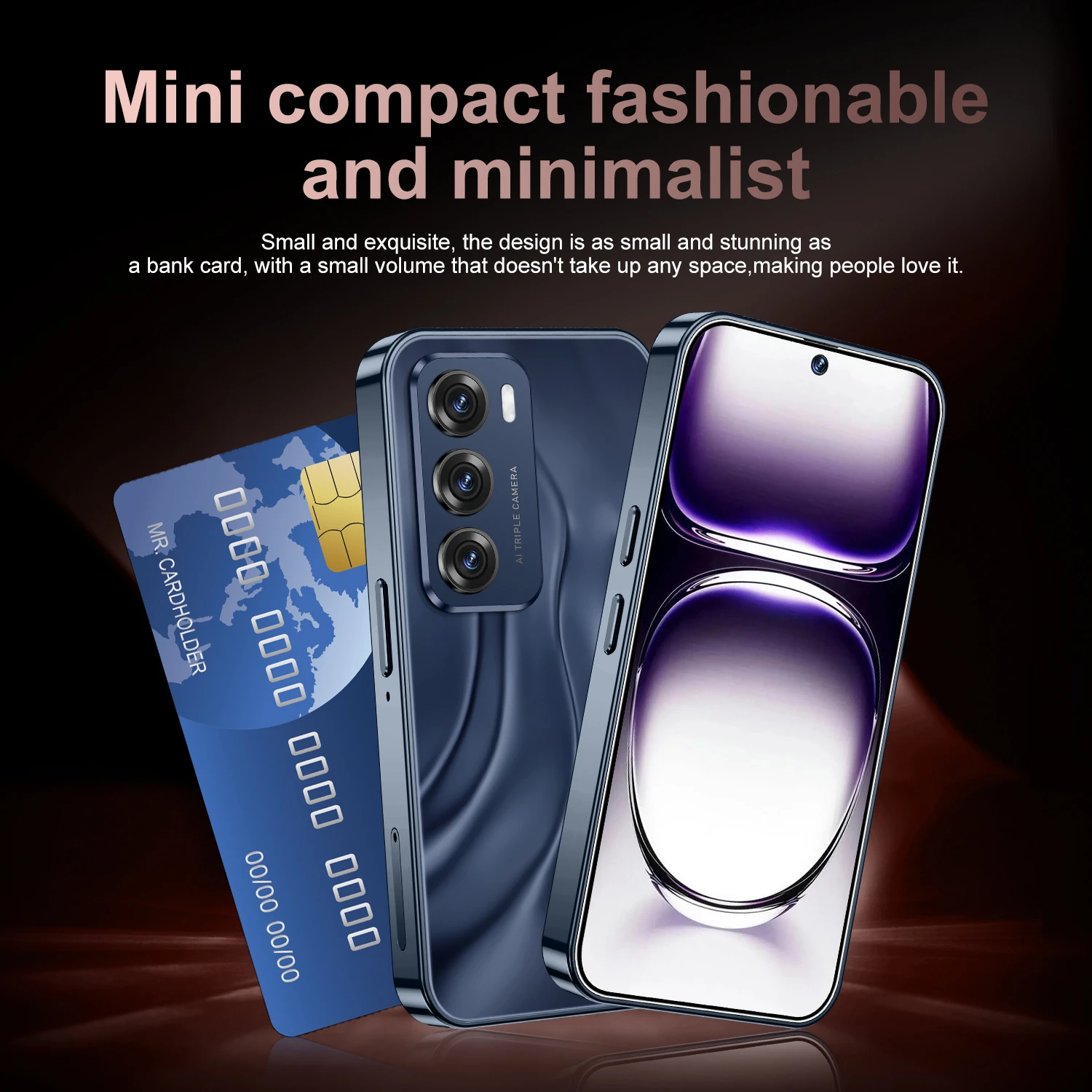 Wholesale Reno 12 Mini 4 Inch Screen 5G Smartphone Best Selling Unlocked Mobile Phone with 4+64GB 5G Dual SIM and 2+5MP Camera