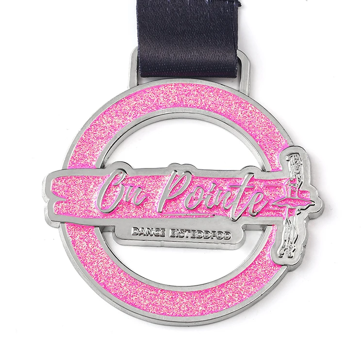 Your Own Logo Personalised Dance Medal Ribbon 