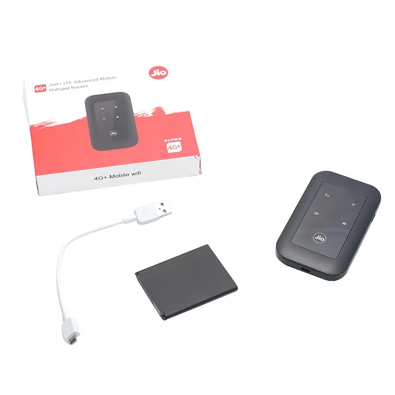Hot Selling Jio WiFi Device Pocket WiFi Box B1 B3 B5 B7 B8 B20 B38 B40 B41 Wireless Unlocked 4G SIM Router