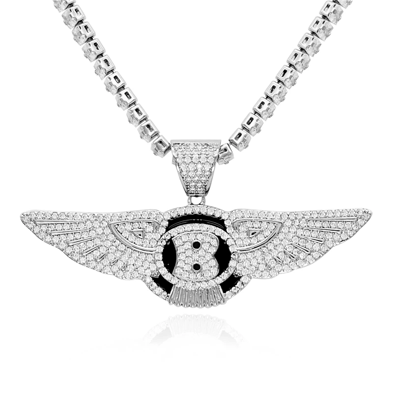 iced out bentley pendant