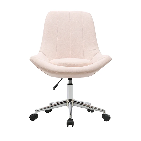 high back office chair pink