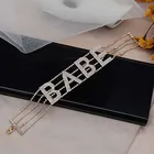 Babe Fashion BABE Fashion Clavicle Chains Necklaces With Crystal HIP-HOP Necklace