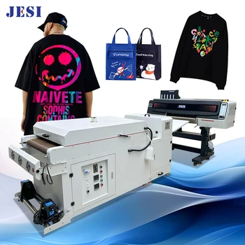 2024 Hot Sale Digital Automatic Dtf Impresora 60cm Dtf Printing Inkjet Printing with Powder Machine