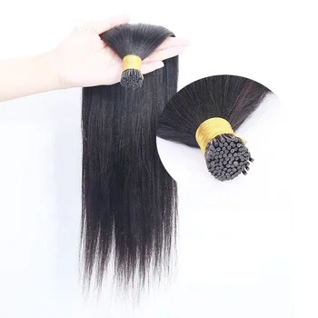 Human Hair Extensions Microlink I Itp Hair Extensions Brazilian Wholesale Yaki Straight Kinky Straight I Tip Remy Hair