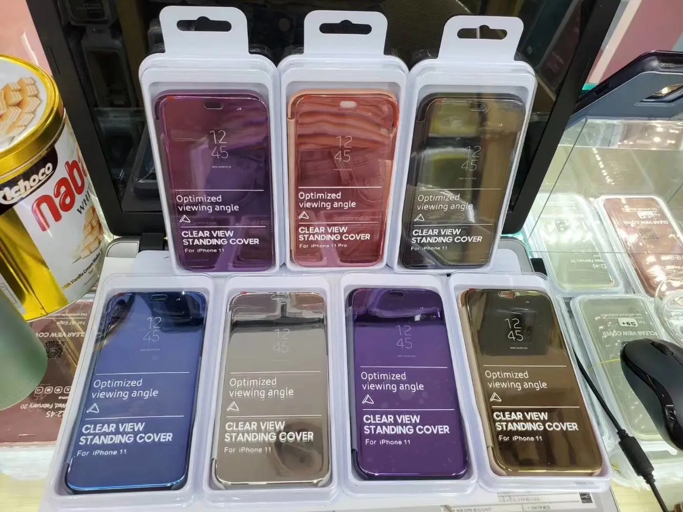 Mirror flip view kickstand mobile phone accessories.jpg