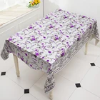 Cloth How To Clean PVC Tablecloth? Wipeable Tablecloth Can Clean By Wet Cloth Easy Clean Tablecloth