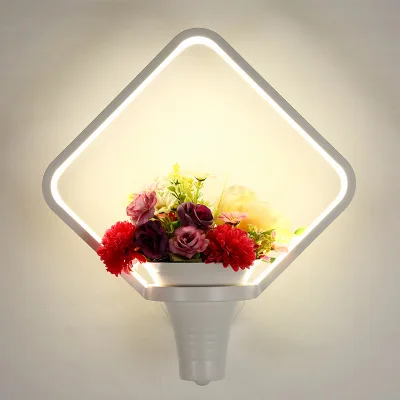 New creative bedroom bedside wall lamp living room background wall led light modern simple aisle stair lamp