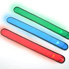 Custom Running Flashing Led Band/nylon Light UP Bracelets/Running Flashing Flashing LED Snap Bracelet