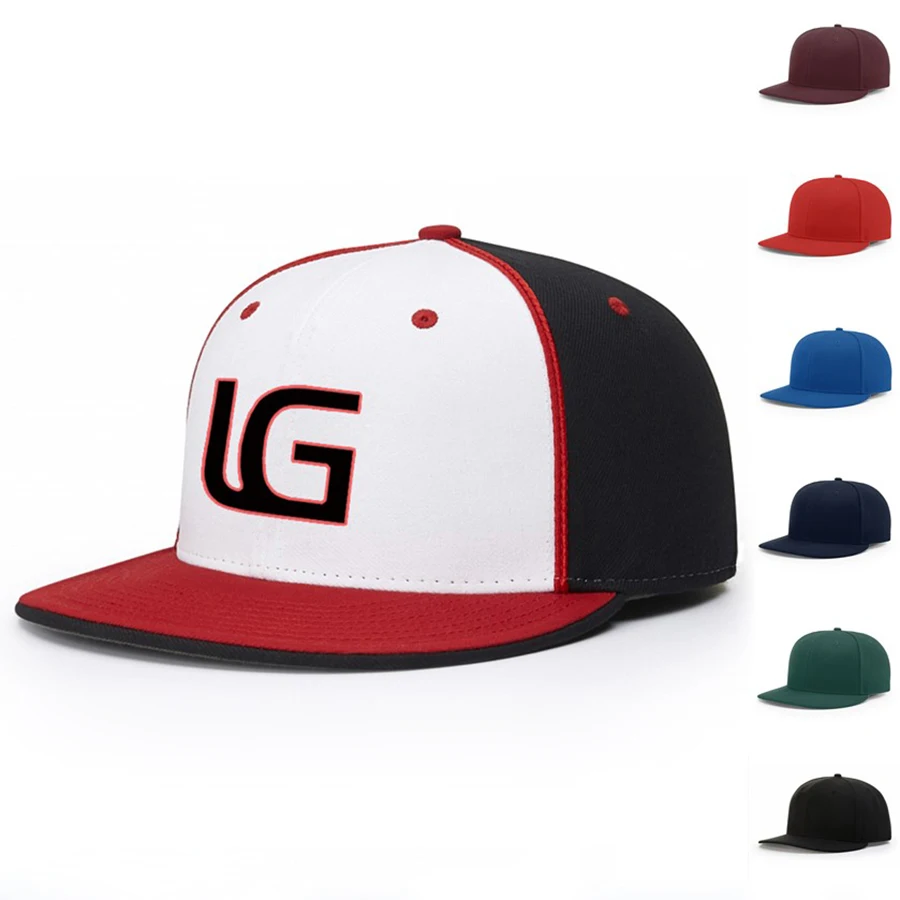 Wholesale Factory Gorras Closed Back Mens Panel Embroidery Sports Dad