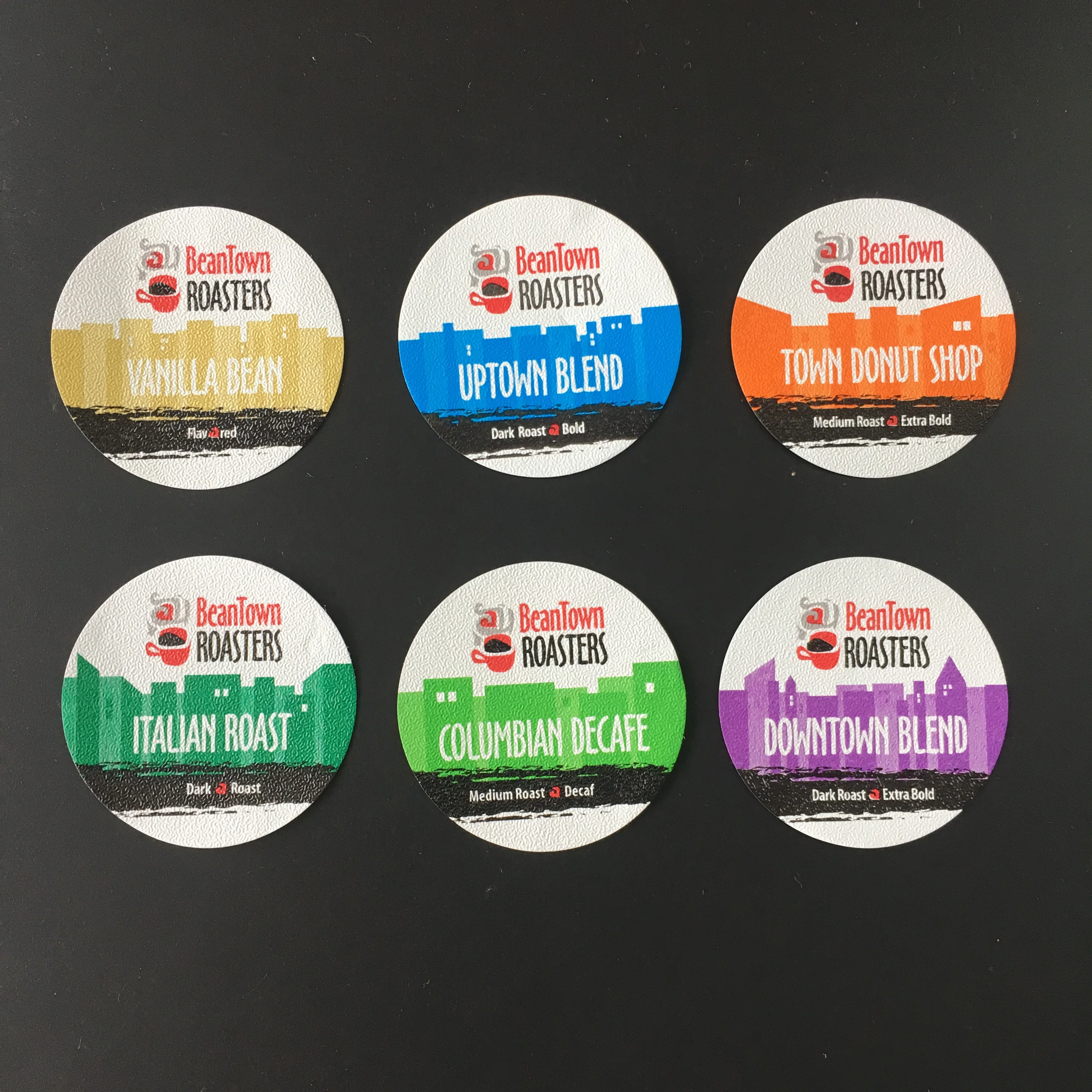 Aluminum Foil Lids For Yogurt 95mm Heat Sealing Aluminum Foil Lids 95mm