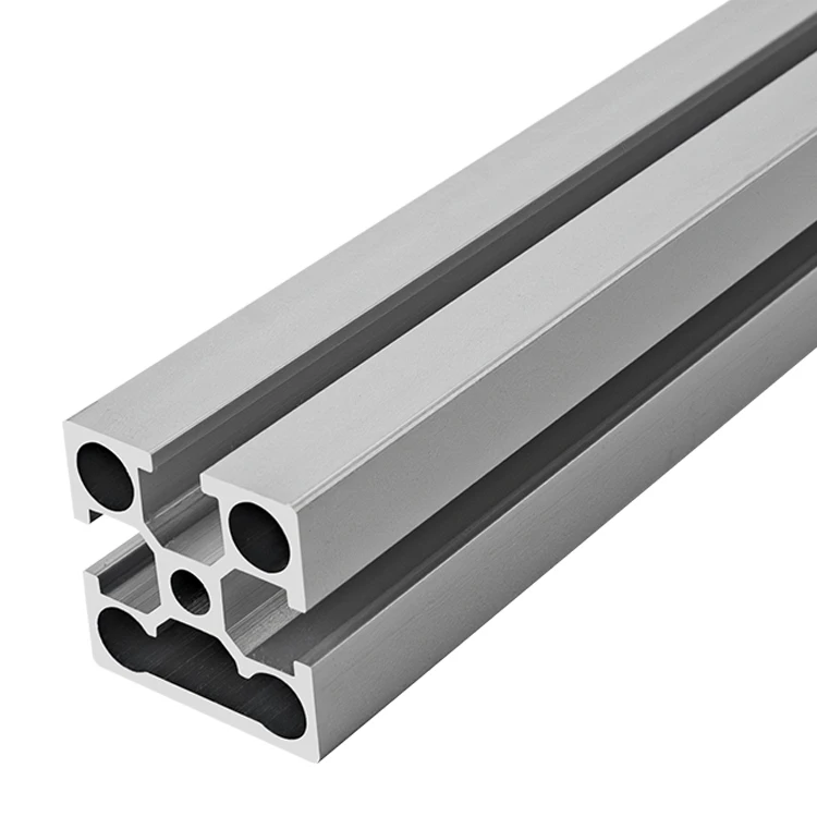 3030 Extruded Aluminum Profiles with Two Slots and Three Slots, Industrial 3030 Assembly Line Aluminum Alloy Profiles manufacture