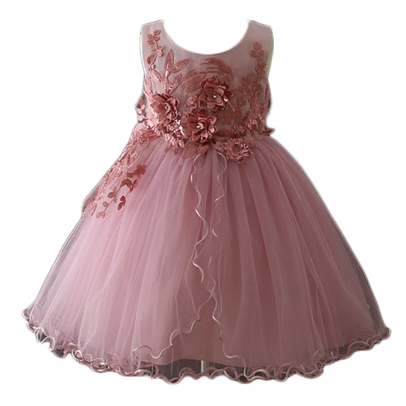Girls Wedding Birthday Party Dresses 
