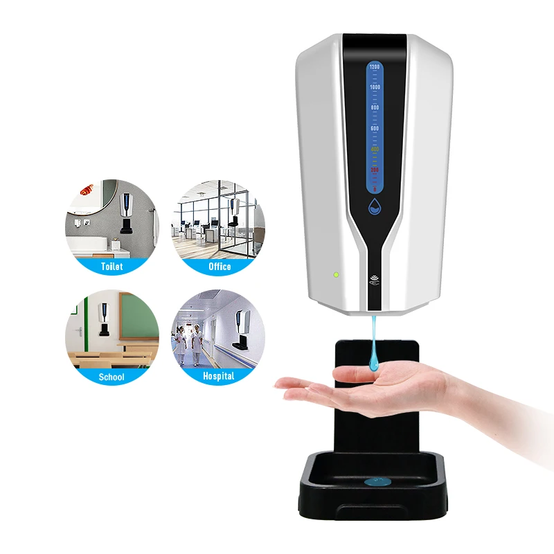 1200ml Automatic Soap Dispenser Cheap and Hot Sale Hands free Sprayer Soap Gel Lotion Dispenser for Bathroom School