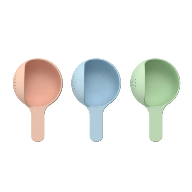 BPA Free Baby Shower Spoons Children Shampoo Cup Bathing Bailer Child Washing Hair Rinse Cup Baby Bath Rinse Cup