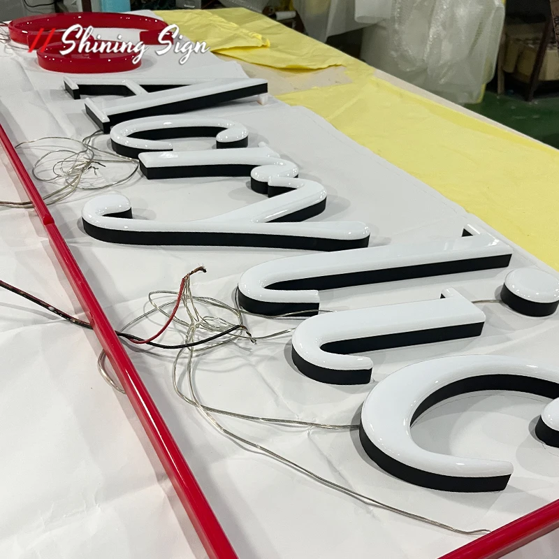 Customized Signage Acrylic Neon Letter Channel Letter For Business