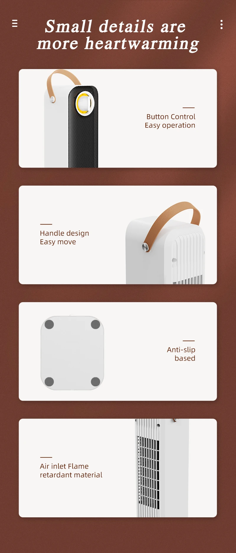 Heater, Portable, PTC - detail 20