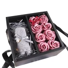 Flower Soap Rose Flower Box Gift Valentine's Day Gift Handmade Soap Bouquet