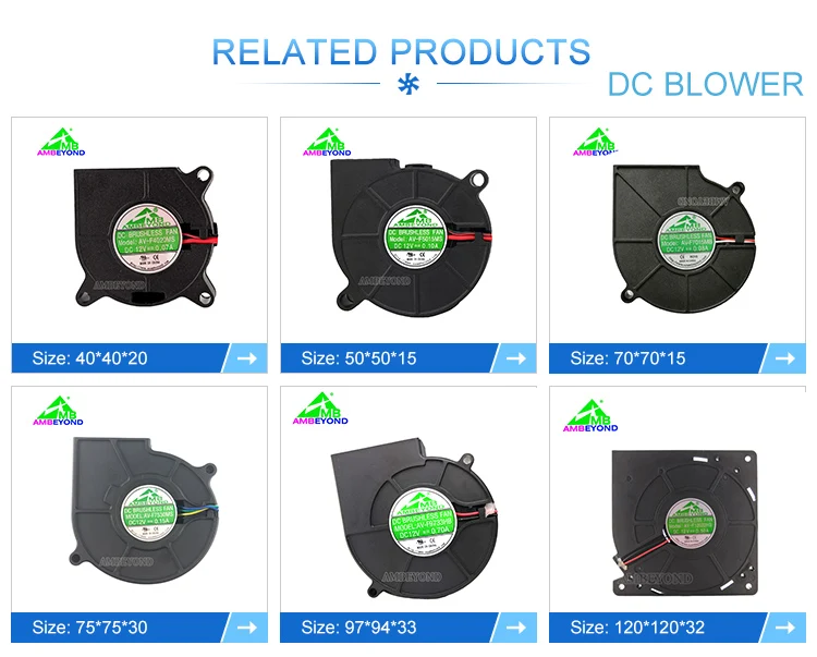 Axial Flow Fan, 18060, 180x180x60mm, 180mm, 60mm - detail 22