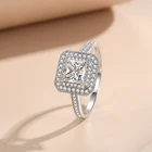 9k Ring Engagement LIFE LOVE 9K Real Gold Moissanite Ring Wedding Band Engagement Ring For Men