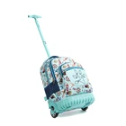 2021 Kids Fashion School Trolley Bags For Student School Wheels Backpack
