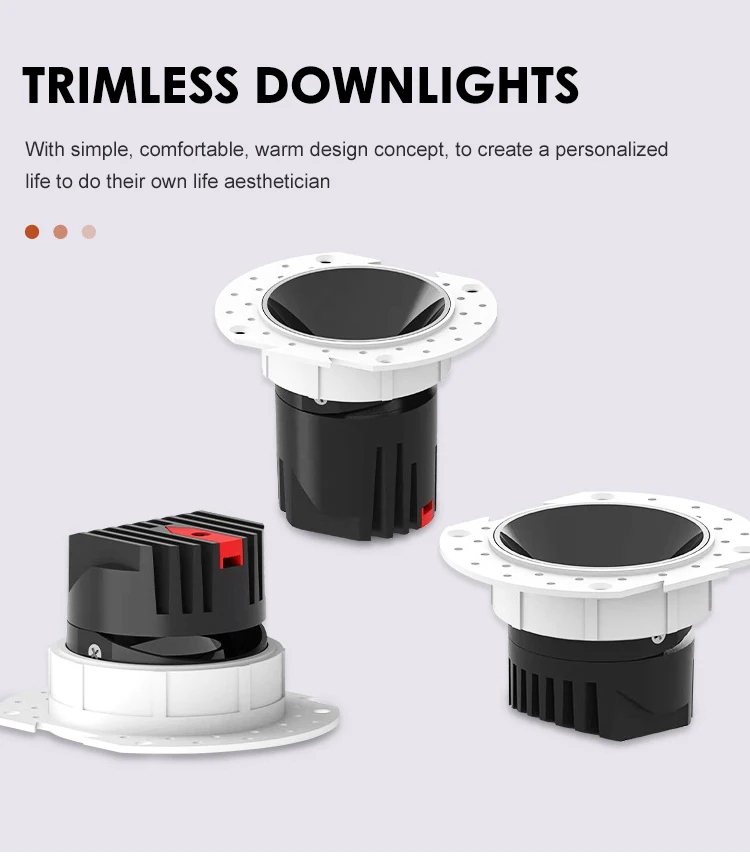 lc1072 china factory price adjustable led spotlight indoor aluminum 5 9 15 18 watt recessed ceiling downlight-0