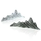 Crystal Craft Crystal Santivaldor Crystal Carving Gift Casting Hand Craft Peak Incense Inserted