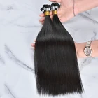 Hair Extensions Extension Original Factory Russian Hair Extensions Human Hair Hand Tied Weft Human Hair Extension