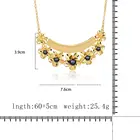 Necklace Naming SophiaXuan Hot Personalized Name Pearl Flower Pendant 18K Gold Plated Hawaii Necklace