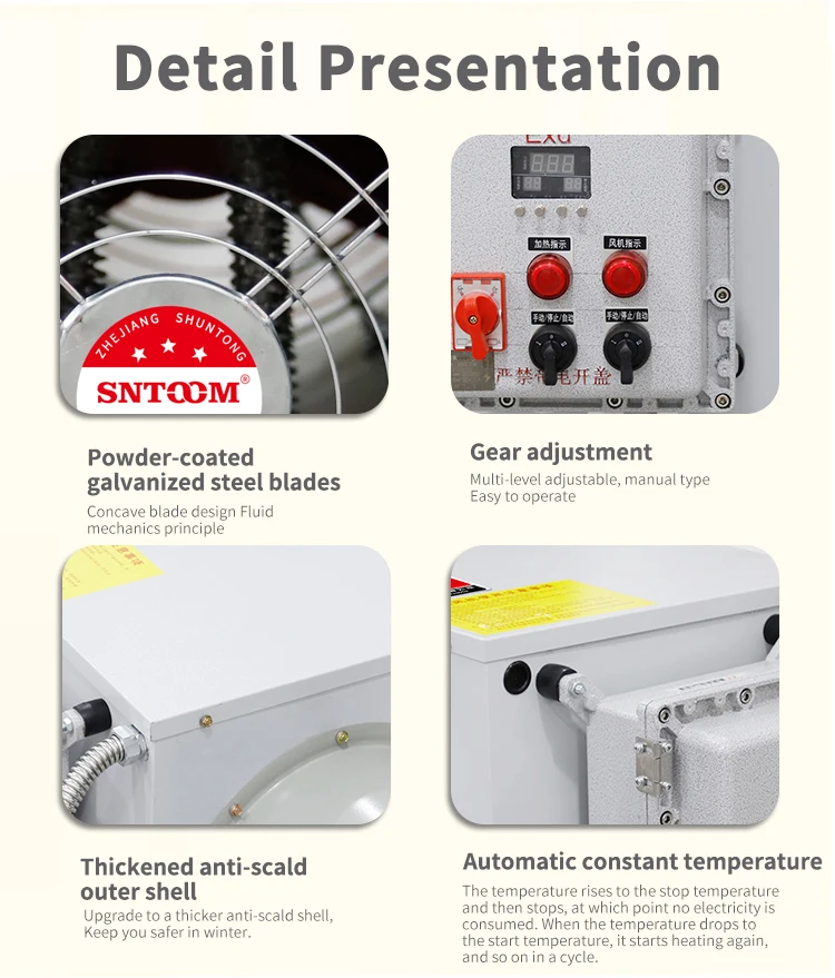Electric Heater, Explosion-proof, Stainless, Steel - detail 16