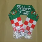 Or Sinohigher Flag Custom Satin Polyester Personalized Football Fans Or Games Printed Advertising Scarf