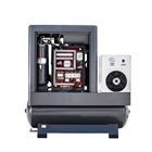 10HP 7.5KW XLAMTD10A-K010 Screw Air Compressor With 350L Tank With CE Certificate
