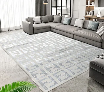 Area rugs 9x12 living room large shaggy rug 100% Polypropylene New Design Modern Carpets and Rugs