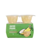 Pear Pear 4oz 113g Hot Sale Fresh Diced Pear In Light Syrup In Fruit Cup