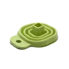 Kitchen 3pcs Silicone Product Reusable Anti Spill Kitchen Accessories Silicon Funnel