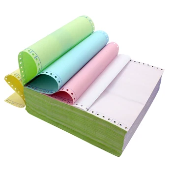 hot sale 15" white carbonless continuous computer paper/computer printing paper