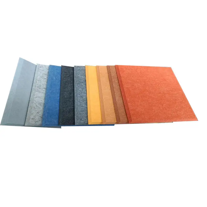 Wholesale Thickness 15mm Baffle Ceiling Sound Proofing Felt Polyester Fiber Acoustic Panel