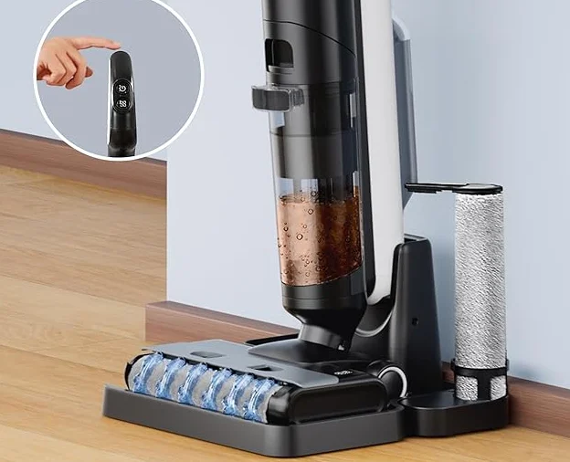 M3 Cordless Floor Washer Smart Wet & Dry Vacuum Cleaner, Powerful All-in-One Cleaning Machine manufacture