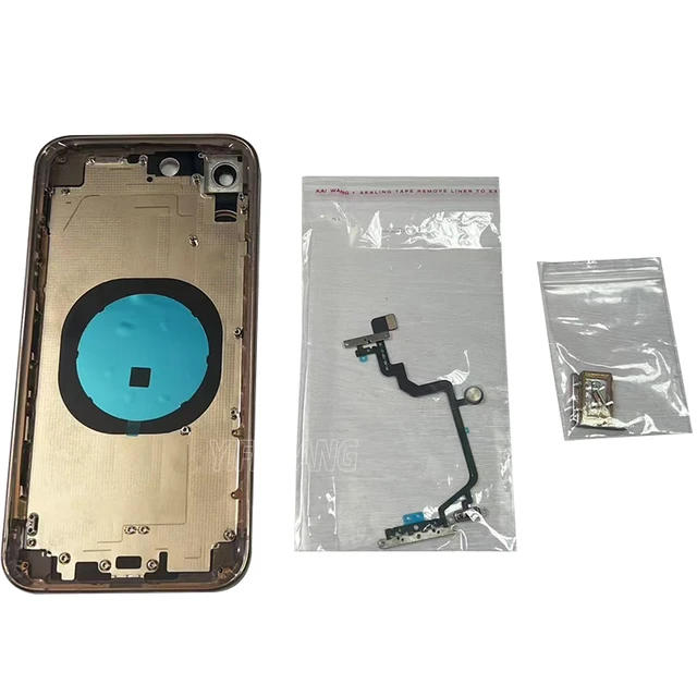 XR Like 16 Pro Housing XR Up To 16 Pro Housing For XR To 16p Back DIY Back Cover Housing Battery Middle Frame