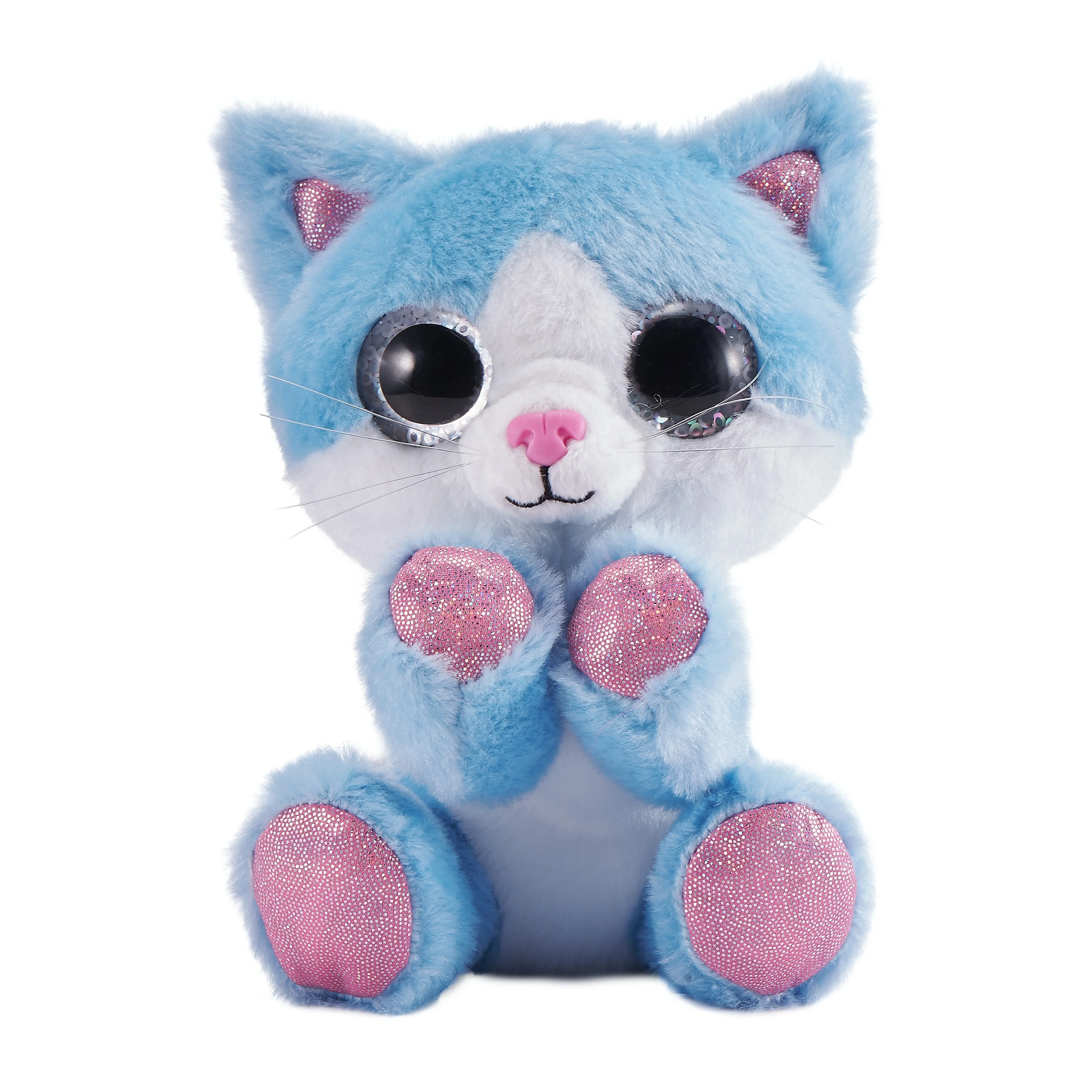 glitter eye stuffed animal