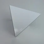 Cover And Base Collapsible Triangle Display Box For Perfume