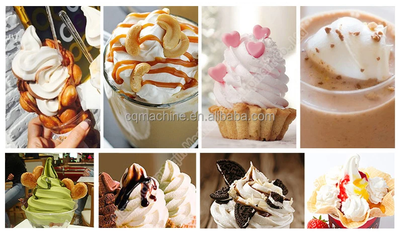 real fruit ice cream blender