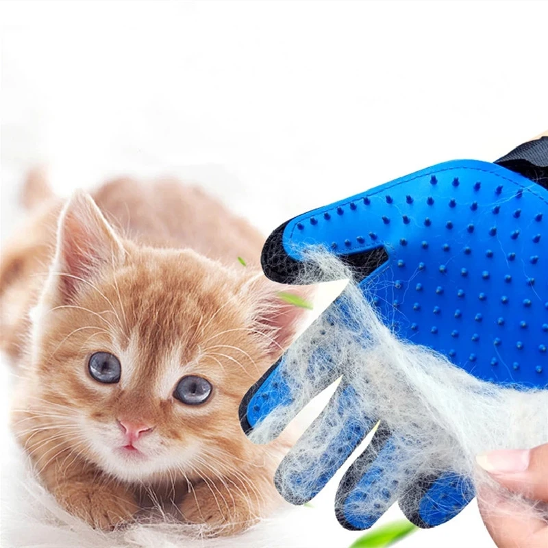 silicone cat glove