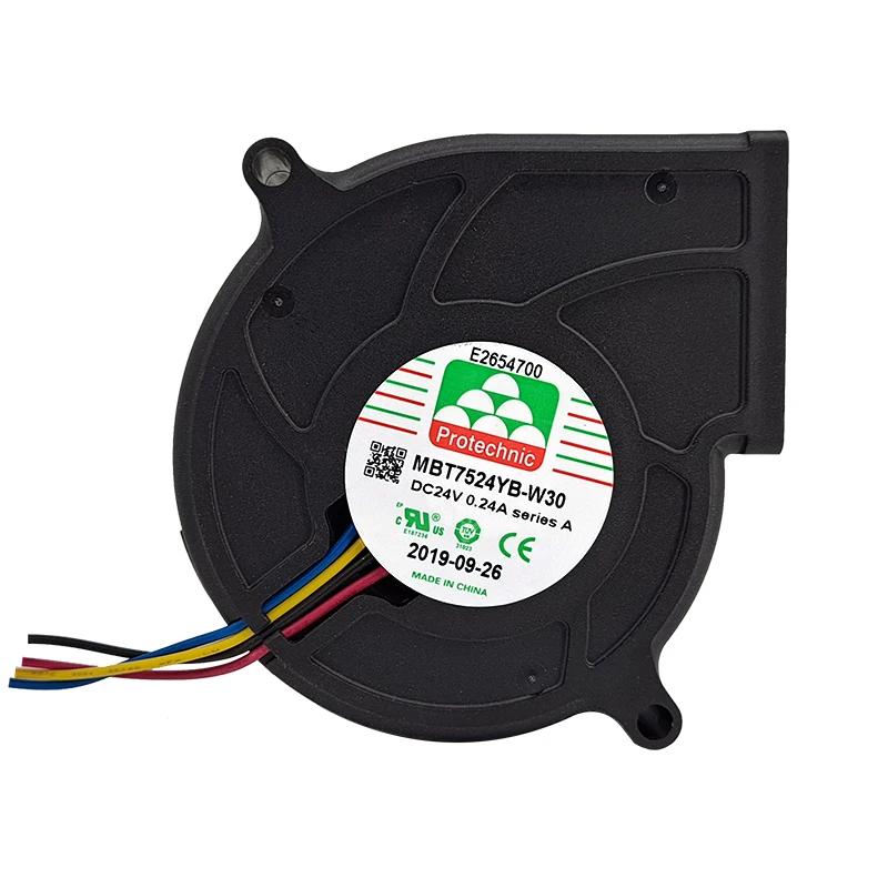 Centrifugal Blower, 24V, Brushless, MBT7524YB-W30(A, 0.24A - detail 2