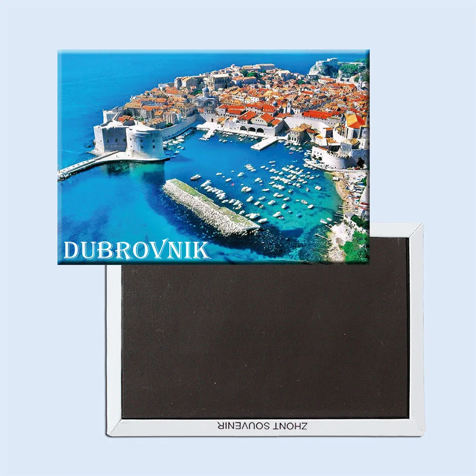 Dubrovnik fridge magnet Croatia travel souvenir